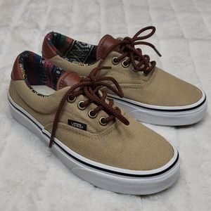 VANS Beige Sants Fe Style Womens Size 5 Worn Once